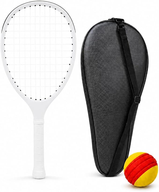 TYPTI Carbon Fiber Racket & Ball Set with Premium Carry Bag, Family Paddle Game for Teens, Adults & All Skill Levels, Chameleon-Color
