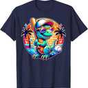 Funny T-rex Dinosaur Baseball Player Kids Boys Toddlers T-Shirt, S
