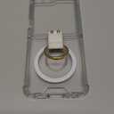 for Galaxy Z Flip 7 Case with Ring Compatible with Magsafe, Built-in Ultra Strong Magnetic & Finger Ring Holder, Anti-Yellowing Ultra-Thin Slim Fit for Samsung Galaxy Z Flip7 (Clear)