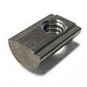 15 Series 1/4"-20 Stainless Steel Self-Aligning Roll-in T-Nuts with Ball Spring (25-Pack) 8020-Compatible T Slot Hardware for Aluminum Extrusion