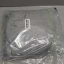 Ironing Board Cover, Full Size Scorch Resistant Padding, Silicone Coating,Elastic Edge, Heavy Duty Iron Pad Covers Standard Boards, 15" x 54" (Silver) (Gray)