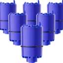 Faucet Mount Replacement Filter 6 pack, Fit for All PUR PLUS, Pur Water Filter Replacement, Compatible with RF-3375 RF-9999 Purs Filter Replacement, By AVXBYR