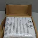 Amazon Basics 4 Piece Comfortable Cotton Jersey Bed Sheet Set, Includes Soft Flat and Fitted Sheets, Pillowcase, Queen, White, Solid