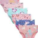 Boboking Soft Cotton Underwear Toddler Girls'Briefs Soft Undies, 5
