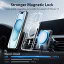 ESR for iPhone 15 Case, Compatible with MagSafe, Shockproof Military-Grade Protection, Scratch-Resistant Back, Magnetic Phone Case for iPhone 15, Classic Hybrid Case, Clear