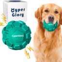 Keyboard Design Dog Ball, Indestructible Squeaky Chew Toy for Aggressive Chewers, Interactive Ball Relieves Anxiety & Cleans Teeth, Durable Rubber for Large Medium Breeds Outdoor Waterproof