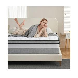 Full Size Mattress, 10-inch Full Mattress in a Box,Individual Pocket Spring Motion Isolation, Soft and Breathable,Back Pain Relief,Colchones 