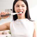 Allegro Luxury Premium Polished Metal Sonic Toothbrush M1, Silver White