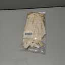 Artmag 24 Pcs Velvet Bows for Christmas Tree Rustic Bows Velvet Christmas Ornaments for Door Garland Wreath Gift Party Holiday Decoration (Width of 5/8",Beige)