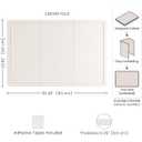 Fluxynara Felt Bulletin Board, 35.4"x23.6", Oatmeal