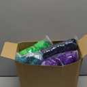 Gemscream 100 Pcs 3 Inch Large Yarn Pom Poms for Crafts Acrylic Yarn Balls Fuzzy Pompoms Big for DIY Hats Valentine's Day Crafts Handmade Arts Ornaments Home Decor