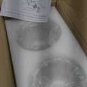 2 Light Vintage Bathroom Light Fixtures, Gold Bathroom Vanity Light, Brass Finish with Clear Tulip Glass Shade, Wall Lighting for Bedroom, Living Room, Hallway,E26 Base