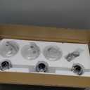 Ralbay Vintage 3 Light Vanity Light Fixture Industrial Chrome Bathroom Light Fixtures Over Mirror Clear Glass Chrome Vanity Light for Bathroom Wall Lighting Fixtures Over Mirror