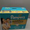 Pampers Swaddlers Diapers, Size 3 (13-26 lbs), 136 Count, Absorbent, Keeps Baby Dry and Comfortable, Skin Safe Disposable Baby Diaper 