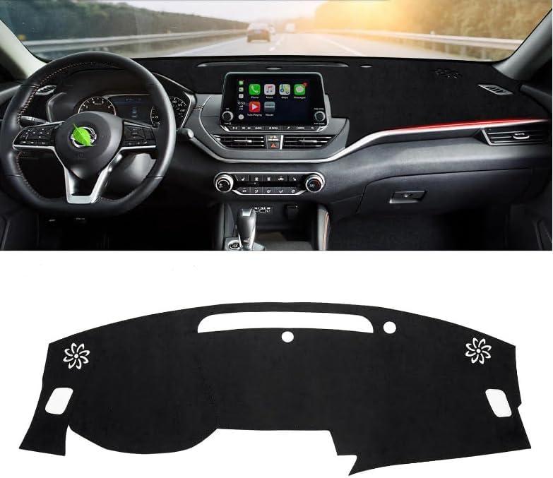 Altima Dash Cover - Fits for Nissan Altima 2019-2025 2026 (L34 Body Code, Without HUD), Dashboard Cover Mat for Altima Accessories, Non-Slip Silicone Back (Not for 12 inch Display Screen)