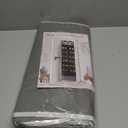 Criusia Shoe Organizer, Over the Door Shoe Organizer, Hanging Closet Shoe Storage with Large Deep Pockets, Fits 1624 Pairs of Sneakers, Sandals, Boots, Gray (Grey)