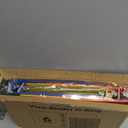 SUNEE 1 Inch Binders 3 Ring 6 Pack, Clear View Three Ring Binders PVC-Free (Fit 8.5x11 Inches) for School Binder or Office Binder Supplies, Classic 6 Colors