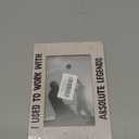 Retirement Picture Frame, Farewell Retirement Gifts for Coworkers Colleagues, Team Photo Frame 4x6, I Used to Work with Absolute Legends Wooden Photo Picture Frames for Desk Tabletop Decor