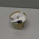 Wireless Bottle Lamp, Wine Bottle Lights with 3 Color Temperature, Rechargeable Stepless Dimming LED Bottle Lights for Liquor Bottles, Wireless Lamp for Bedroom Restaurant Bar-Gold Glossy