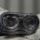 Halogen Model Headlights Assembly Compatible with Dodge Challenger 2015 2016 2017 2018 2019 2020 2021 Headlamps with Black Housing Replacement Driver Left LH & Passenger Right Side RH