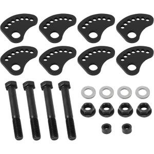 Arm Alignment Cams, Cam Bolts Kit for 99-18 Chevy Silverado Sierra Silverado 1500 2500 3500 HD