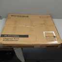 SONGMICS Solid Wood Luggage Rack, No Assembly Required, Foldable Suitcase Stand, Luggage Holder, with Storage Shelf, for Guest Room, Hotel, Bedroom, Ink Black URLR020B02