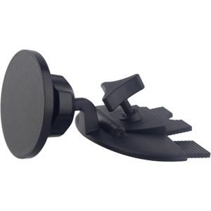 Magnetic CD Slot Phone Holder for Car, CD Slot Mount Phone Holder for Magsafe for iPhones, with Magnetic Metal Adapter Compatible with All Phones