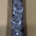 HOUSE DAY Closet Organizers and Storage, College Dorm Room Essentials - 60 Pack Clear Clothes Hanger Connector Hooks, Heavy Duty Hangers Organization, Premium Space Saving Hangers