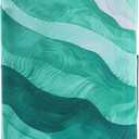 Travelkin Luggage Covers For Suitcase Tsa Approved, Suitcase Cover Protector Fit 22-25 Inch Luggage (M, Emerald Wave)