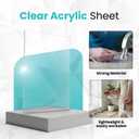 PlexiPro 24"x48" (2ft x 4ft), 1/4" (6mm), 2-Pack Acrylic Plexiglass Sheets