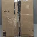 iTouchless 15 Liter / 4 Gal Sensor Bathroom Trash Can with Lid and AbsorbX Odor Filter, White Stainless Steel Small Waste Basket, Includes Air Freshener Fragrance Pack, Home Office Bedroom Livingroom