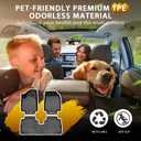 Powerty Floor Mats for 2024-2025 2026 Chevrolet Chevy Equinox EV Accessories (Non Fuel), All Weather Protection Anti-Slip and Waterproof Car Floor Liners for Equinox EV 3PCS