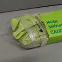 famichan Mesh Shower Caddy Portable with Drawstring, Dorm Room Essentials for College Students Girls & Boys, Large Shower Bag for Camping,Swimming,Gym,Travel,Bathroom - Green