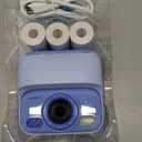 Kids Instant Digital Cameras for Boys and Girls, 1080P HD Dual-Lens Selfie Digital Camera with Print Paper & 32G Card, Christmas Birthday Gifts Toys for Toddler and Teenagers Age 3-16 Years Old (Blue)