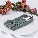 Dinner Fork, Premium Stainless Steel Dinner Forks, Handmade, Dishwasher Safe (Silver), Use for Home, Kitchen or Restaurant, or Halloween Decorations (1 pcs fork)