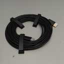 4K DisplayPort to HDMI Cable 25FT, 4K@60Hz, CL3 Uni-Directional DP to HDMI Cord Compatible for Dell, HP, Samsung and More