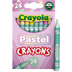 Crayola Pastel Crayons, 24 Colors