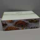 COOK WITH COLOR 6-Piece Deep Glass Baking Dish Set with Plastic Lids – Casserole and Food Storage Containers for Lasagna, Leftovers – Freezer-to-Oven, Microwave & Dishwasher Safe, Mint