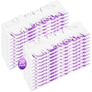 20 Pack Disposable Mop Pads for Power-Mop Multi-Surface Floor Mop, Floor Cleaning Replacement Mopping Pads Refills