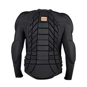 BenKen Men's Women's Professional Anti-Collision Sports Shirts Motorcycle Protective Jacket Full Body Armor Protector Back Protector for Skateboarding Skating Snowboarding Cycling, Medium