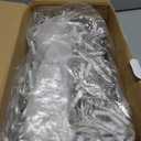 612 LED Christmas Lights with 136 Drops, 60ft 12 Modes Hanging ice String Lights with Timer & Dimmable & Waterproof, Plug-in Fairy Lights for Indoor Tree Holiday Wedding Party Christmas Decor Blue