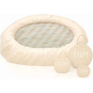 Beach Pool- Kiddie Pool - 3 Water Filling Bags- 1 Large and 2 Small- Todler Baby Beach Pool- Beach Toys (Sand)