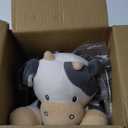 Baby GUND Buttermilk the Cow Animated Plush, Singing Stuffed Animal Sensory Toy, Sings Old MacDonald and Teaches Animal Sounds, Cream/Grey, 12