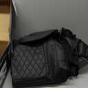 HChengkikz Leather Car Seat Covers, Breathable and Waterproof Seat Cover Full Set, PU Premium Universal Fit Automotive Airbag Compatible for Cars Sedans SUVs Vans and Trucks(Full Seat, Black, N1)