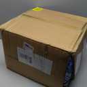 24 Ft Round Heavy Duty Winter Pool Cover,for 21ft Above Ground Pool,Cold and UV Resistant, Weatherproof and Durable, Winch & Cable Included (Blue/Black,Cover Diameter 24')