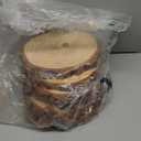 FSWCCK 6 Pack Nature Unfinished Round Wood Slices, 7-8 Inches Wooden Circle, Large Wood Slabs for Weddings Centerpieces Decor and DIY Painting Crafts