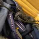 LET'S CAMP Folding Camping Chair Oversized Heavy Duty Padded Outdoor Chair with Cup Holder Storage and Cooler Bag, 450 LBS Weight Capacity, Thicken 600D Oxford,2 Pack (Navy Blue)