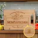 Gifts for Mom 11x7 inch, Mother's Day Mom Birthday Gifts from Daughters Son, Bamboo Cutting Board for Mother