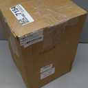 6 Pcs Vintage Glass Storage Jar with Lid 34 oz Glass Containers Stylish Ribbed Pattern Airtight Kitchen Jars Candy Jar for Food Cookies Candy Coffee Tea Beans Grains Storage