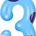 MTLEE Blue Dog Paw Candles Birthday Cake Decorations Cake Cupcake Topper for Boy and Girl Birthday Decoration(3)